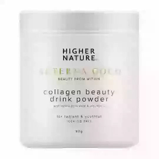 Higher Nature Aeterna Gold Collagen Beauty Drink Powder 80g